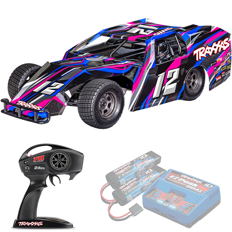 SLASH Modified Traxxas BL-2s 1:10 2WD RTR ������� �� ����� (104354-74-PINK)