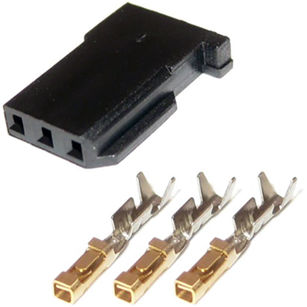 100�� Futaba J Servo 3-Pin Female ���'�� ����� ���� ����������� (Futaba-J-3P-F)
