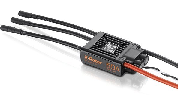��������������� ��������� ���� HOBBYWING XRotor 50A OPTO LED 2-6S ��� ��������������