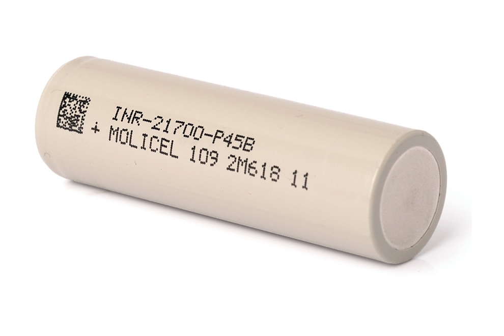���������� Li-Ion 21700 Molicel INR21700-P45B 4500��� 45A