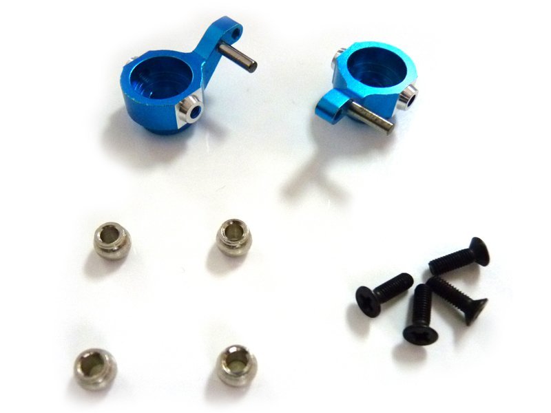 (82905) Blue Alum Steering Hubs 2P