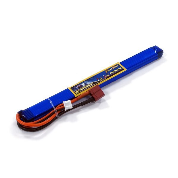 ����������� ��� ���������� Dinogy LiPO 7,4� 1000��� 2S 25C 185�15�10�� 60,3� T-Plug (DAS-2S5514178C-T)