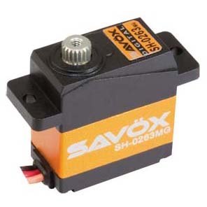 ����������� �������� Savox 1,8-2,2 ��/�� 4,8-6 � 0,13-0,10 ���/60� 15 � (SH-0263MG)
