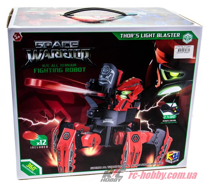 radioupravlyaemii_boevoi_robot_pauk_keye_toys_space_warrior_lazer_raketi_24ghz_