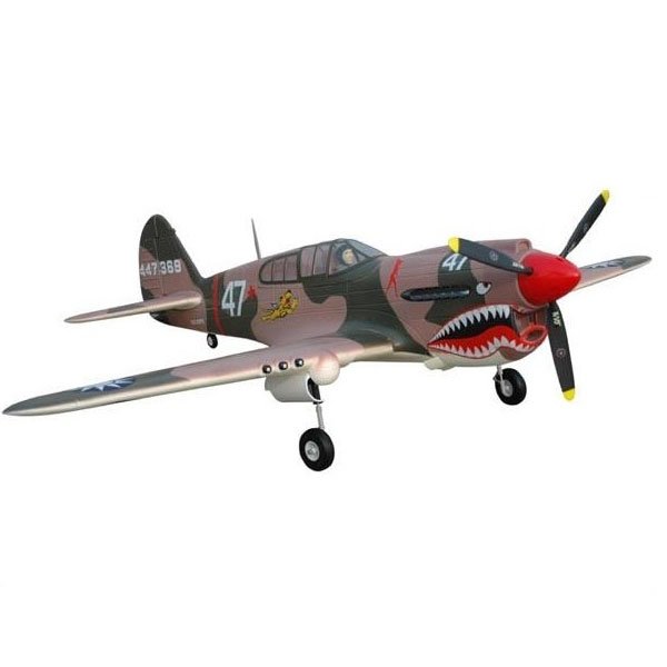 ������� FMS Curtiss P-40 Warhawk PNP 1400 �� (FMS013 Camo)