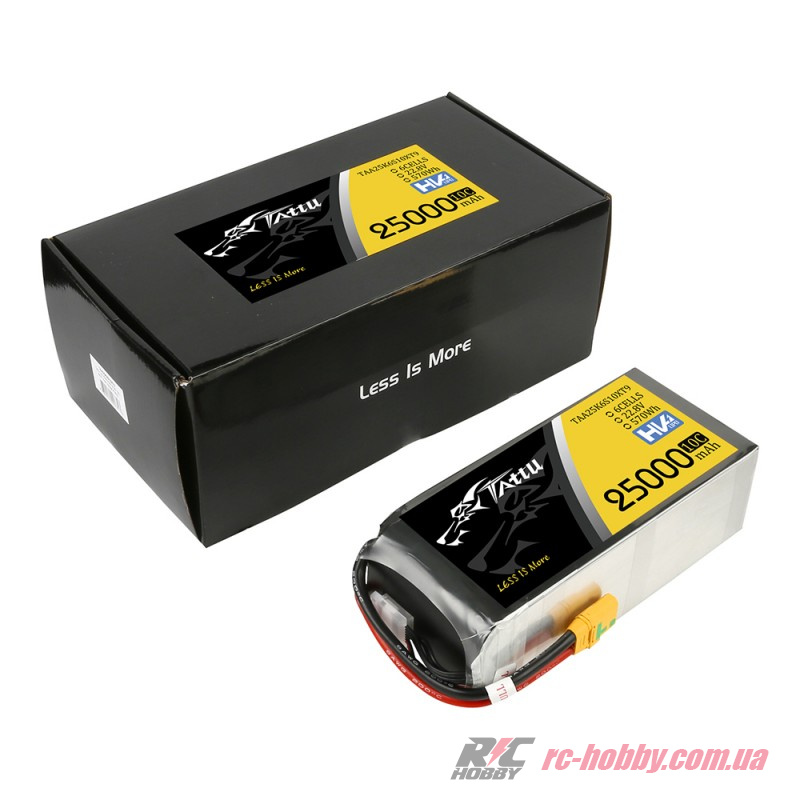 TA-10C-25000-6S1P-HV-XT90-S-5