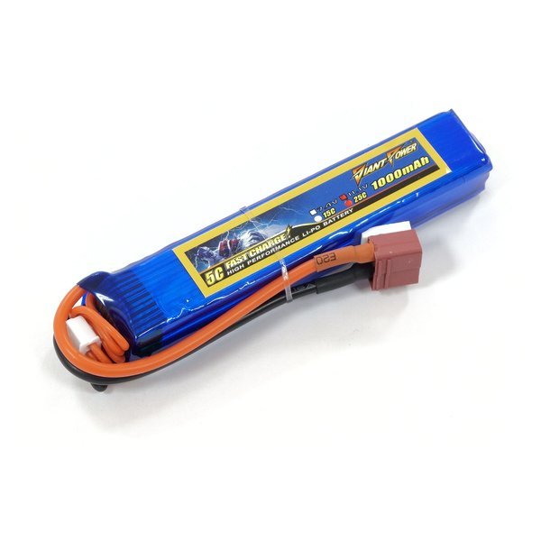 ����������� ��� ���������� Dinogy LiPO 11,1� 1000��� 3S 25C 16,5�20�103�� 72� T-Plug (DAS-3S5520100C-T)
