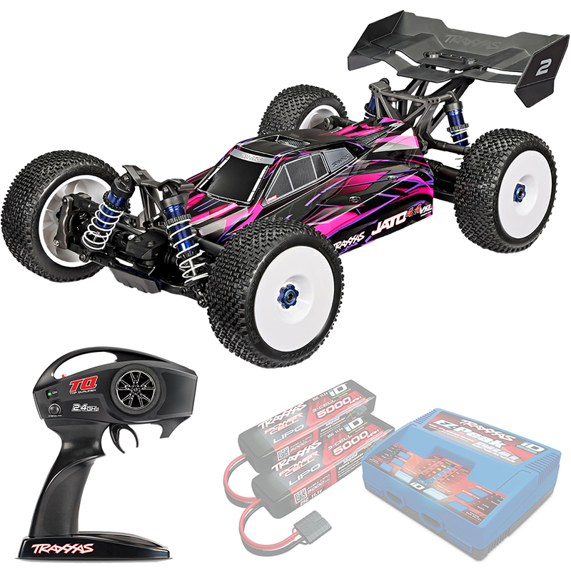 JATO 4X4 Traxxas VXL 1:8 4WD RTR ������� �� ����� (90386-4-PINK)