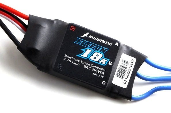 ��������� ���� HOBBYWING FLYFUN 18A V4.3 2-4S ��� �����������