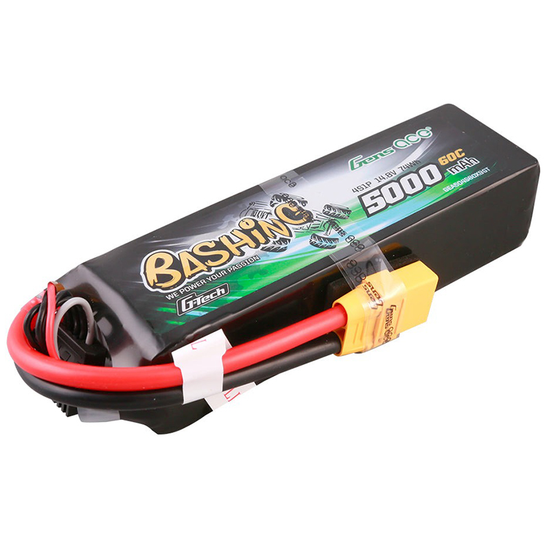 ���������� Gens Ace G-Tech LiPO 14,8� 5000��� 4S 60C 137�43�34�� 439� XT90 (GEA504S60X9GT)