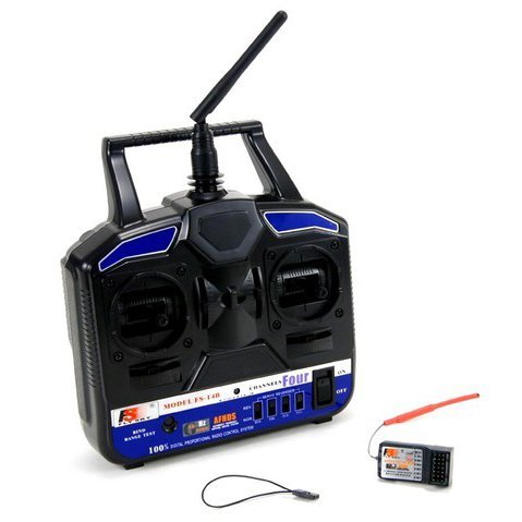 ����� ���������� FlySky FS-T4B 4CH � ���������� R6B 6CH 2,4��� (FS-T4B+R6B)