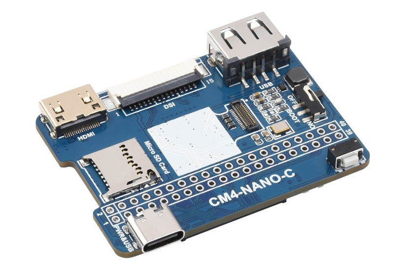 ����� ���������� NANO C ��� Raspberry PI CM4 (Camera 8MP, HDMI)