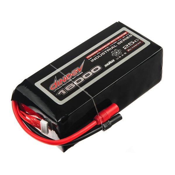 ����������� Dinogy LiPO 22,2� 16000��� 6S 25C 180�85�63�� 2065� XT150 (DLC-6S16000C-AS)