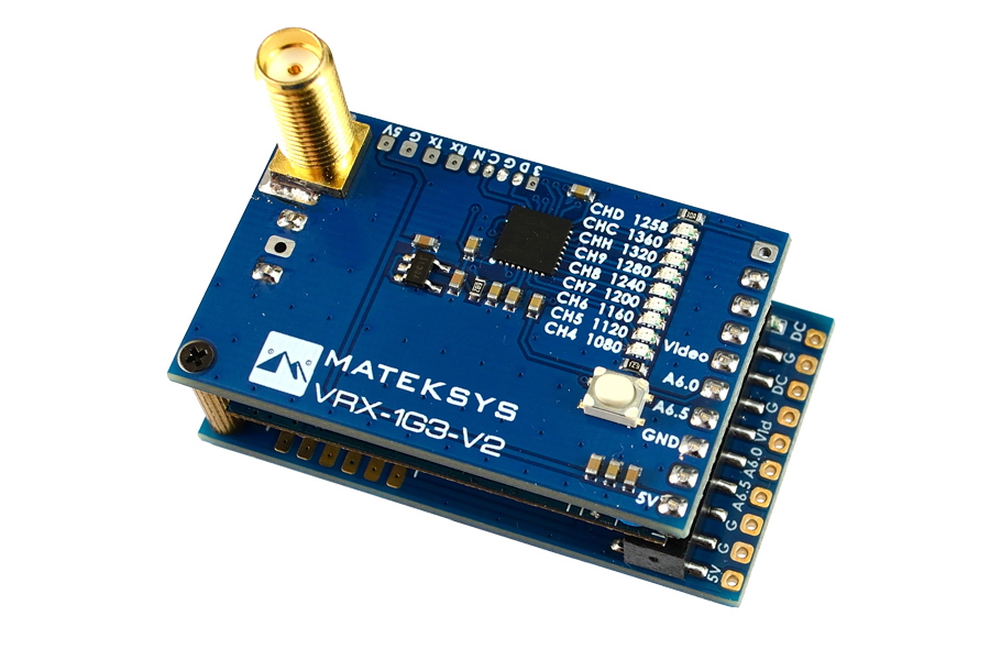 ³���������� Matek VRX-1G3-V2 1.2-1.3GHz (VRX-1G3)