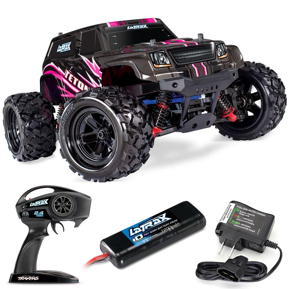 LATRAX TETON Traxxas 1:18 4WD RTR ������� �� ����� (76054-5-PINK)