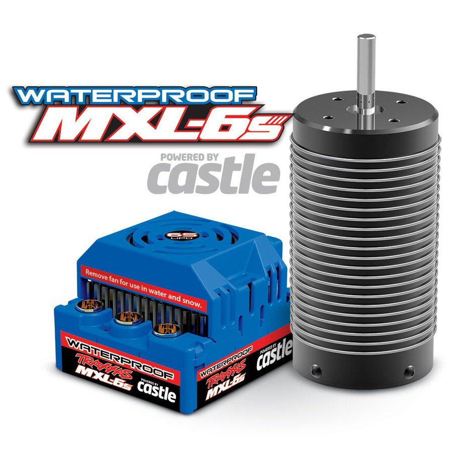 ��������� Traxxas MXL-6s Brushless � ���������� 2200 KV ����������� (3378)