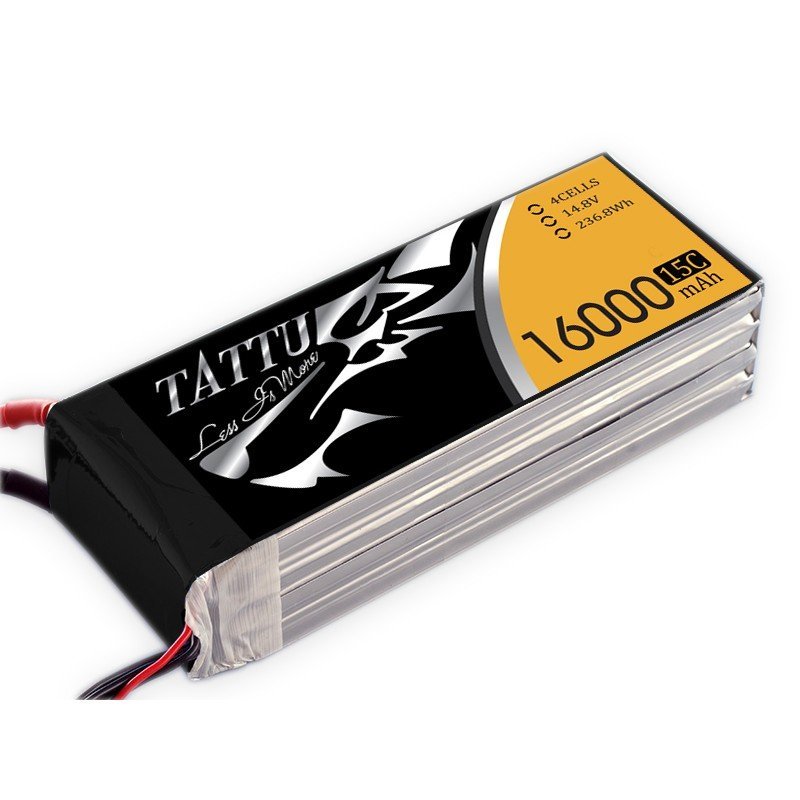 ����������� Tattu LiPO 14,8� 16000��� 4S 15C 180�74�44�� 1241� EC5 (TA-15C-16000-4S1P)