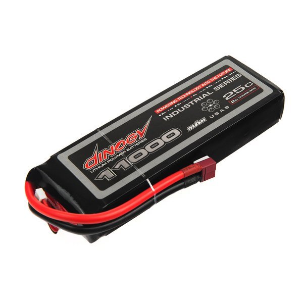����������� Dinogy LiPO 14,8� 11000��� 4S 25C 190�59�38�� 879� T-Plug (DLC-4S11000C-T)