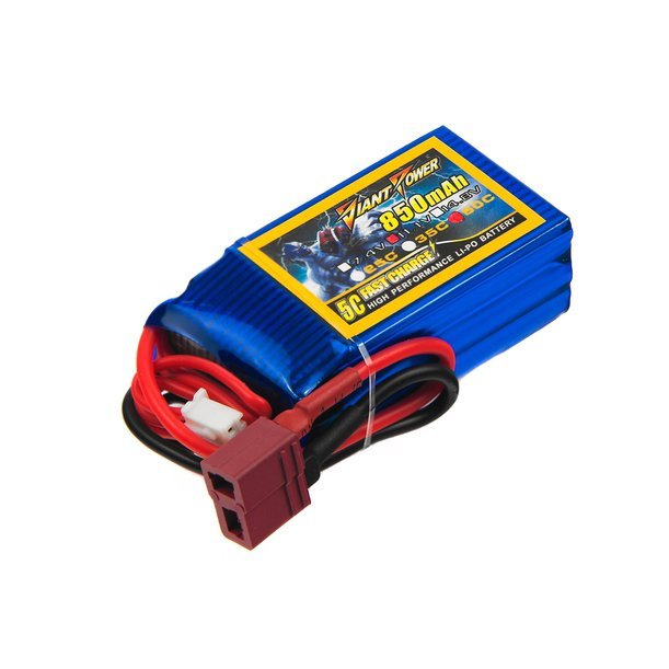 ����������� Giant Power Li-Pol 850mAh 11.1V 3S 50C 21x30x54�� T-Plug