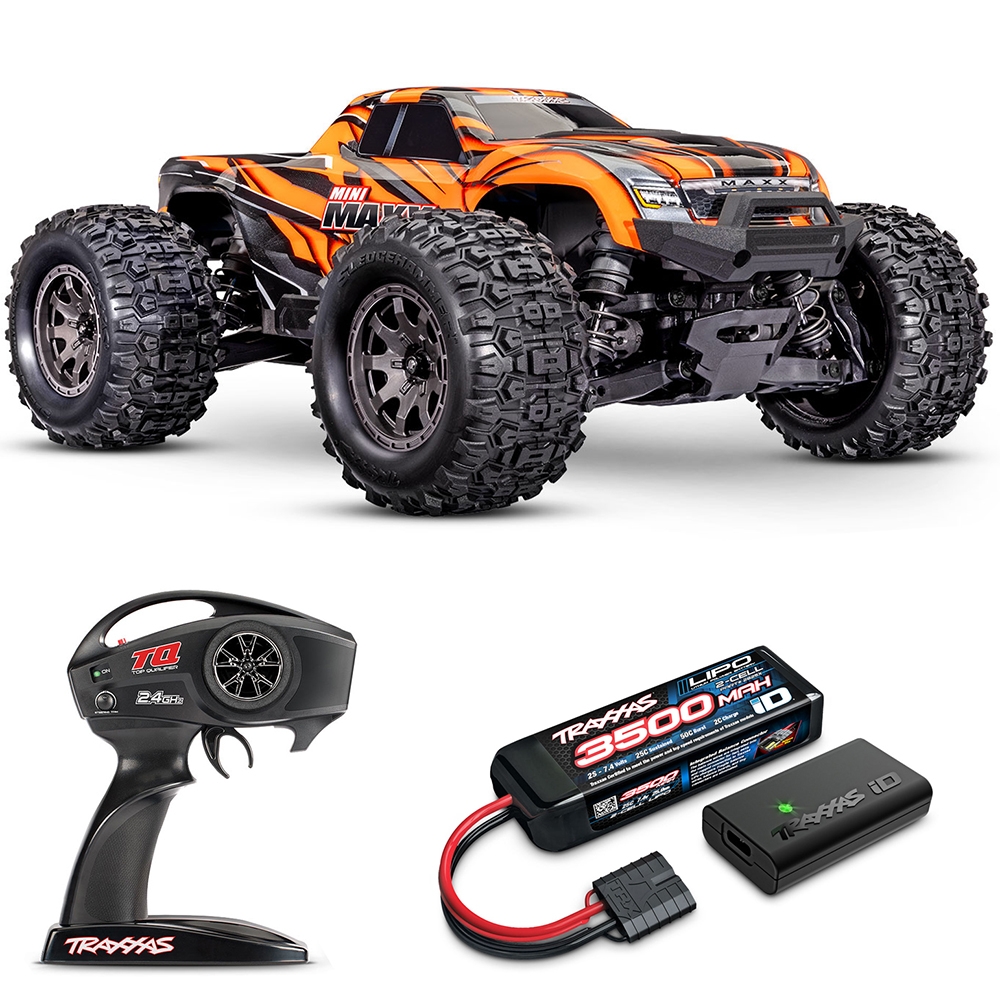 MINI MAXX Traxxas BL-2s 1:16 4WD RTR ������� �� ����� (107154-1-ORNG)