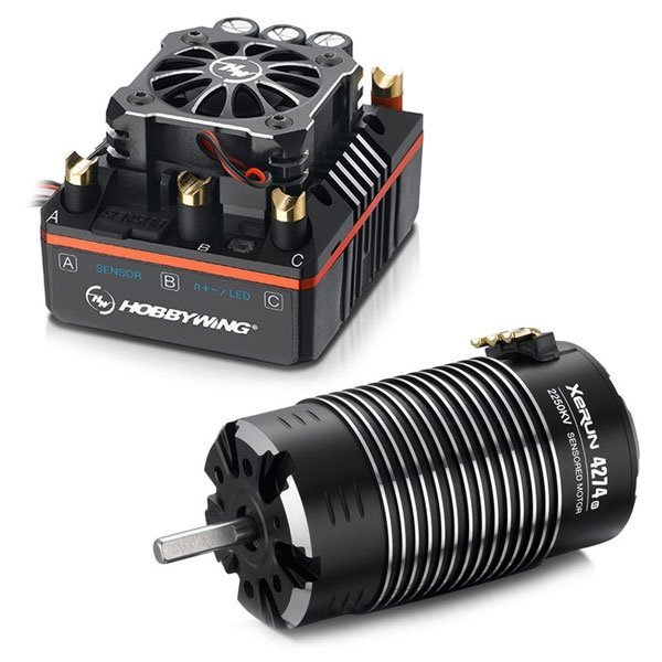 ����� HOBBYWING XERUN XR8 Plus 4274 A 2250KV 150A 2-6S ��� ����������� (HW38020407)