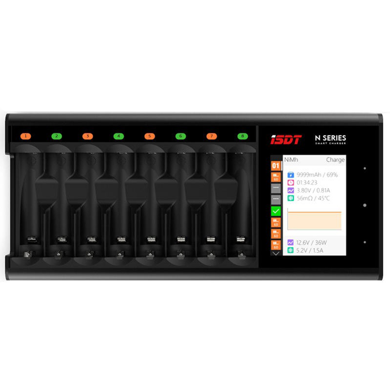 N8 ISDT 0,1-1,5�/���� 1-8 AA/AAA �ells 18�� USB �������� ������� (ISDT N8)