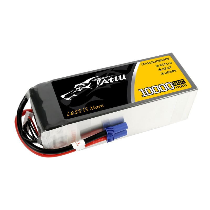 ���������� Tattu LiPO 22,2� 10000��� 6S 30C 175�65�58�� 1357� EC5 (TA-30C-10000-6S1P-EC5)