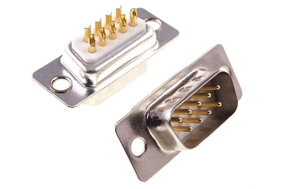 50 �� - ��������� DB9 2u Gold RS232 COM-���� Male