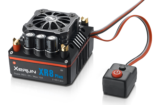 ��������� ��������� ���� HOBBYWING XERUN XR8 Plus 150A 2-6S ��� �����������