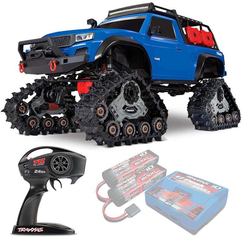 TRX-4 TRAXX All-Terrain Traxxas 1:10 4WD RTR ������� �� ����� (82234-4-BLUE)