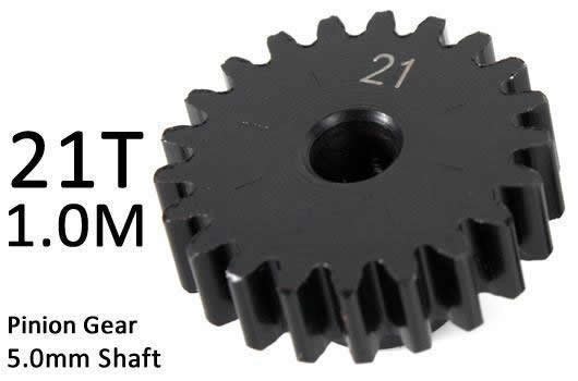 Team Magic M1.0 21T Pinion Gear for 5mm Shaft