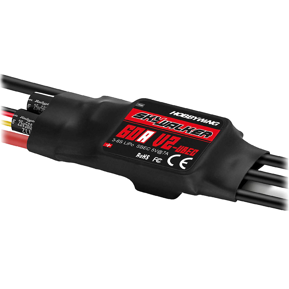 HOBBYWING SKYWALKER 60A V2 ESC 3-6S 30216101 (5)