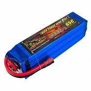����������� Dinogy LiPO 22,2� 5000��� 6S 65C 51�46�165�� 627� Bullet 6mm (DLC-6S5000H-6MM)