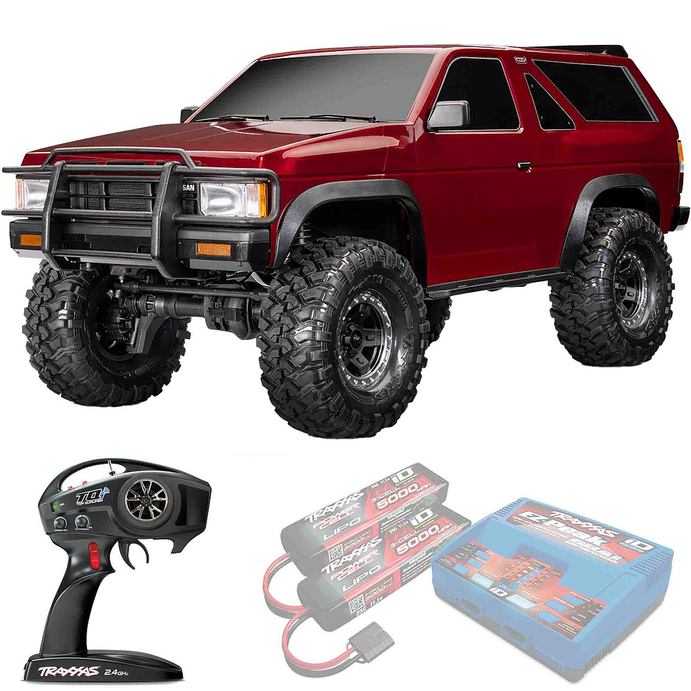 NISSAN PATHFINDER Traxxas TRX-4 1:10 4WD RTR ������� �� ����� (110056-4-RED)