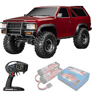 NISSAN PATHFINDER Traxxas TRX-4 1:10 4WD RTR ������� �� ����� (110056-4-RED)