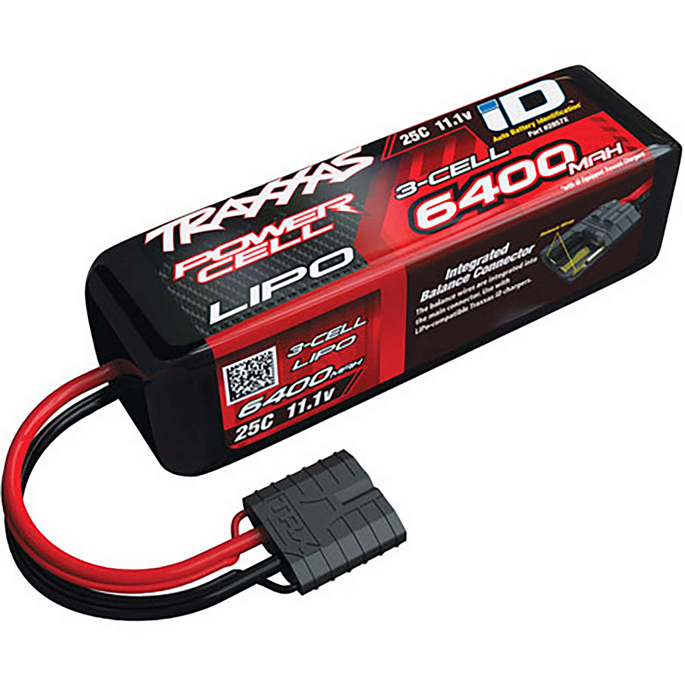 2857X Traxxas LiPO 11,1 6400 3S 25C 1354542 485 Traxxas iD 