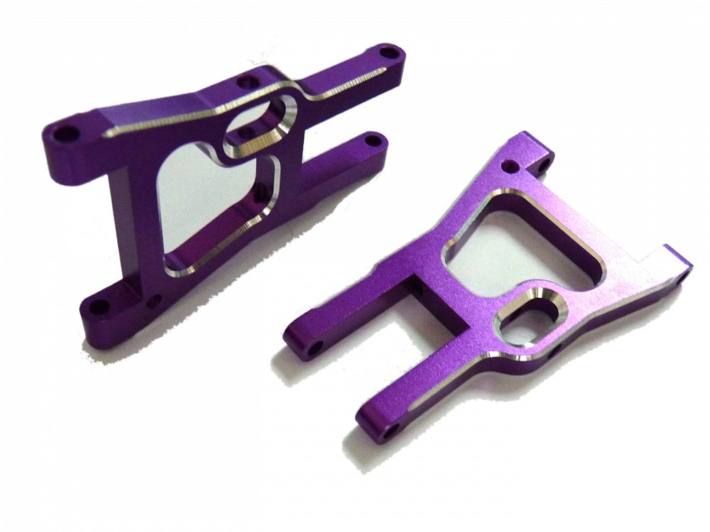 (02161) Purple Alum Front Lower Arm 2P