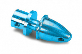 Адаптер пропеллера Haoye 01207 вал 2.3 мм винт 4.7 мм (гужон, синий)