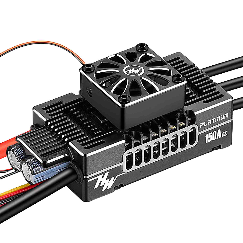 HOBBYWING PLATINUM 150A V5.1 ESC 3-8S ��������� ��� �����, ���������� �� ���� (30203501)