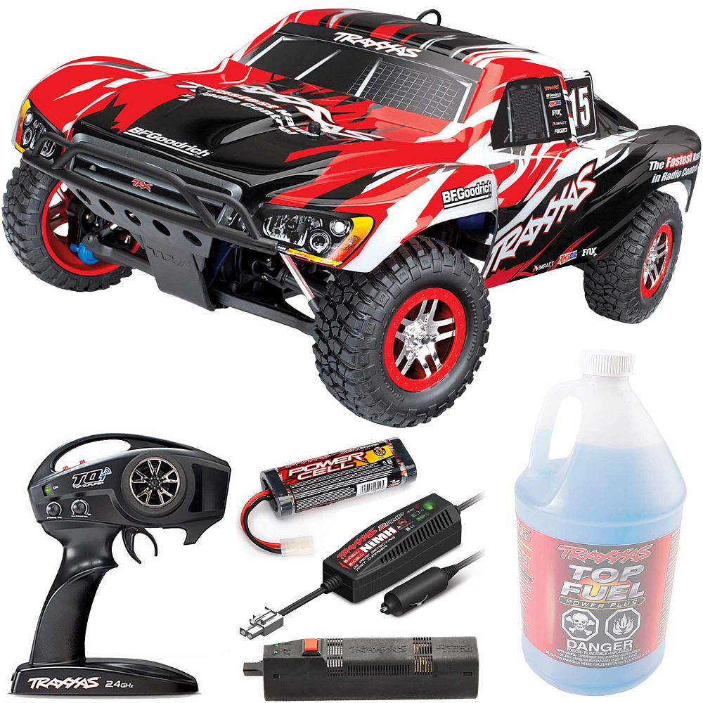 SLAYER PRO 4X4 Traxxas Nitro TSM 1:10 4WD RTR ������� �� ����� (59076-3-RED)