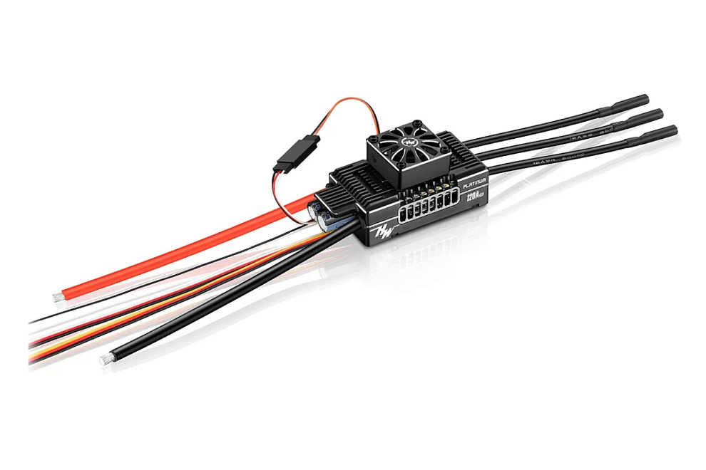 ��������� HOBBYWING PLATINUM V5 120A 3-8S ��� ����������