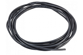 Провод силиконовый QJ 14 AWG (черный), 1 метр