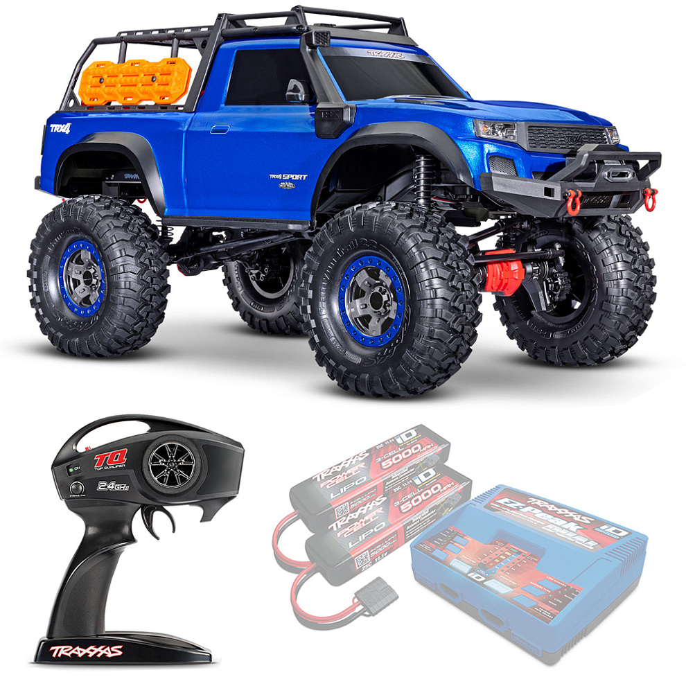TRX-4 SPORT Traxxas High Trail Edition 1:10 4WD RTR ������� �� ����� (82044-4-BLUE)