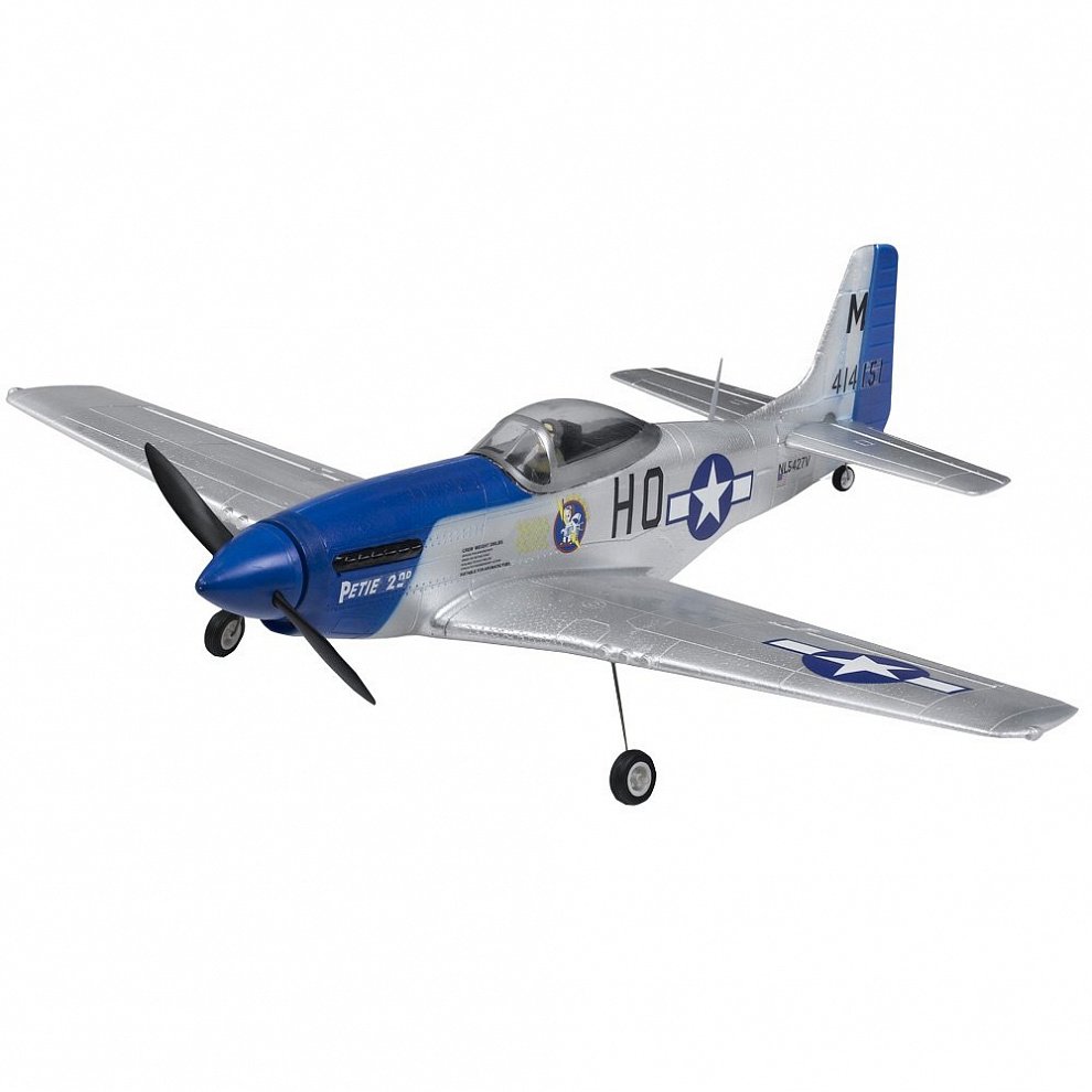 ������ �������� �� ��������������� FMS P-51D Mustang Petie 2nd 800�� RTF (FMS016)