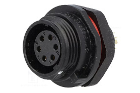 Конектор WEIPU SP1312/S6 6pin мама IP68