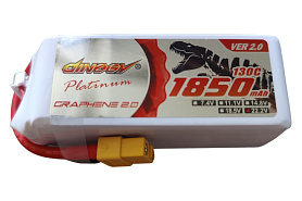 Акумулятор Dinogy PLATINUM G2.0 Li-Pol 1850mAh 22.2V 6S 130C V2 XT60