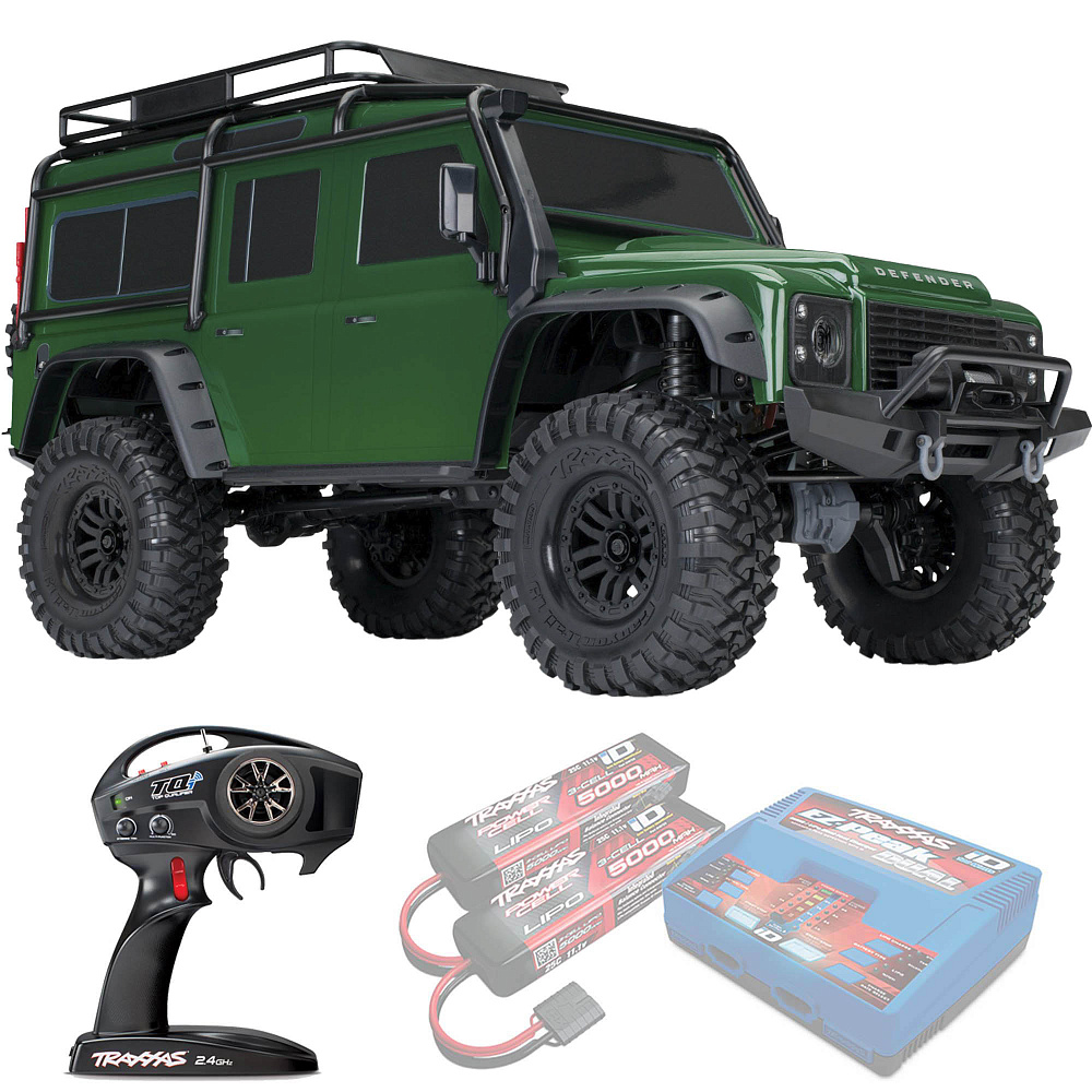 LAND ROVER DEFENDER Traxxas TRX-4 1:10 4WD RTR ������� �� ����� (82256-4-GRN)