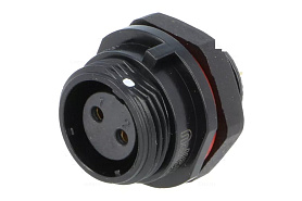 50 шт - Конектори WEIPU SP1312/S2 2pin мама IP68