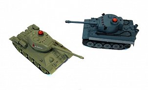 Танковий бій радіокерований 1:32 HuanQi 555 Tiger vs Т-34 (HQ-555)