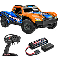 MINI SLASH 4X4 Traxxas BL2S 1:16 4WD RTR машинка на пульті (108164-1-ORNG)